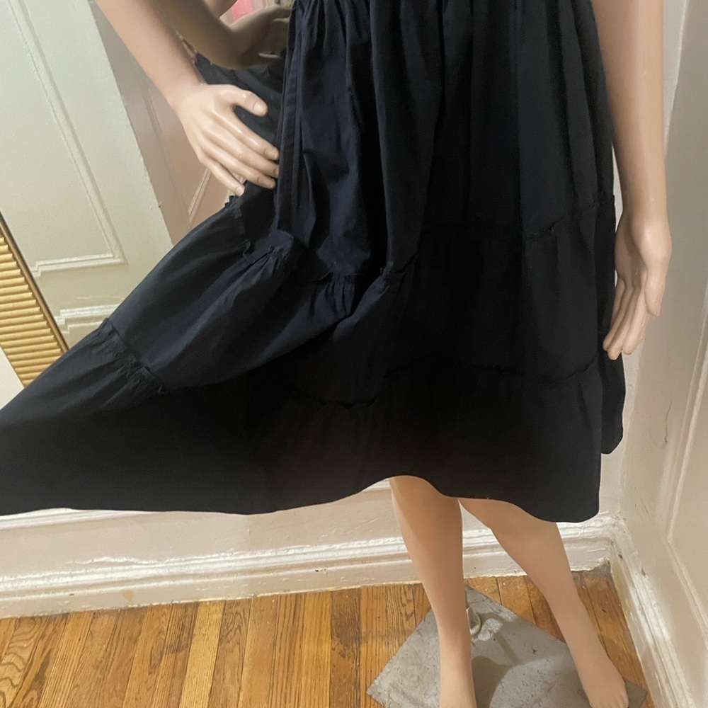 Hill House Black Ruffle Mini Dress - Picture 6 of 12